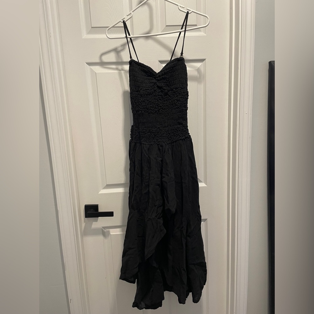 Brand New w/Tags Black Boho Maxi Dress